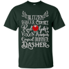 Image of Santa's Reindeer Rudolph List Christmas Sweater Gift T-Shirt