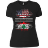 Image of American Grown With Lebanese Roots T-Shirt Lebanon Tee