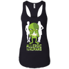 Image of Allergic To Humans Funny Alien Galaxy Space Abduction Shirt