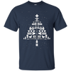 Image of Christmas Tree Stethoscope Nurse T-shirt