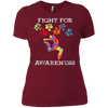 Image of autistic awareness Tshirt - kids puzzel aspergers wear