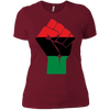 Image of Afro-American Fist salute Shirt African Heritage Symbol Tee