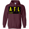 Image of ATL Atlanta Georgia USA Travel Souvenir Long Sleeve (Yellow)