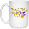 Image of Witch way to the wine shirt Party Halloween Wine lover shirt