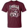 Image of America Runs On Diesel Gear White Monster SUV Truck T-Shirt