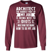 Image of Architect Shirt - The Hardest Part of My Job Architect Shirt