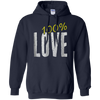 Image of 100% Love Lovely Design Fun Shirt