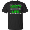 Image of Arrow Life Archery Arrowhead Bow and Arrows Hunting T-Shirt