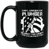 Image of 100% American Plumber Respect The Craft T-Shirt Gift