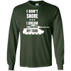 Image of Army Tank Panzer Driver T-Shirt Snore Snoring Funny Quote