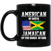 Image of American By Birth Jamaican By The Grace Of God T-shirt