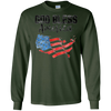 Image of American Flag T-Shirt God Bless America 4th of July Tee Unis