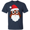Image of Santa Poop Emoji Funny Christmas Shirt
