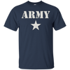 Image of Army Stencil Star Shirt Vintage Workout PT Tee