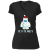 Image of Christmas Yeti To Party T-Shirt Cute Yeti for Christmas Tee