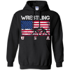 Image of American Flag Wrestling T-shirt