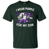 Image of Alzheimer Awareness, I Wear Purple For My Son T-Shirt