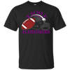 Image of Alzheimer Awareness Purple Ribbon T-Shirt For Football Fans