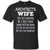 Image of Architect's Wife Funny Wedding Anniversary Gift T Shirt