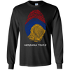Image of Armenian Flag Fingerprint T-shirt Armenia Flag Shirt