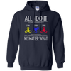 Image of All i do it spin spin spin no matter what T-shirt