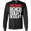 Image of 1000 Pounds, Bench Squat Deadlift Powerlifter Club T-Shirt