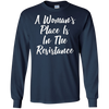 Image of A Woman's Place Is In The Resistance T-shirt