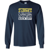 Image of Attention Ladies My Wife Is A Crazy Capricorn Funny T-Shirt