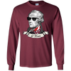 Image of A-Ham Long Sleeve Patriotic Tee | Alexander Hamilton T-Shirt