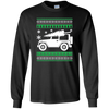 Image of Santa's Jeep Christmas Tree Ugly Sweater Party