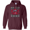 Image of Santa Claws Festive Crab Ugly Christmas Sweater T-Shirt