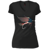 Image of American Flag Salmon Fly T-Shirt