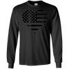 Image of America Flag Heart shirt - Patriotic 4th of July Tshirt