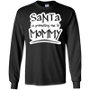 Image of Santa Is Promoting Me To Mommy T-Shirt | Christmas Tee