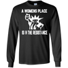 Image of A womens place is in the resistance shirt