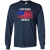 Image of 4th Of July Tshirt For Men Women Kids- God Bless America