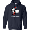 Image of Santa Panda T-shirt de Noël mignon Panda Bear