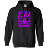 Image of A Girl on love with her Plumber t shirt for Plumbers Wife