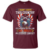 Image of Artilleryman T-shirt , I Didn't Serve This Country
