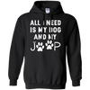 Image of All I need is my dog and my jeep funny dog lover Tee Shirt