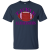Image of Alzheimer Awareness Purple Ribbon T Shirt For Football Fans
