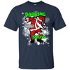 Image of Santa Dabbing Through The Snow Cute Christmas Tee Shirt