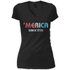 Image of 'Merica Since 1776 Shirt | Cool Retro USA Tshirt for July 4