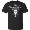 Image of Witchy My Broomstick Runs on Wine T-Shirt