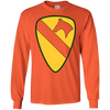 Image of Army 1st Cavalry Division Patch Military Veteran T-Shirt