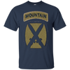 Image of Army 10th Mountain Division Military Veteran Morale Shirt