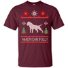 Image of American bully Christmas shirt