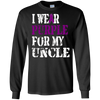 Image of Alzheimer's Awareness T-shirt I Wear Purple For My Uncle