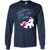 Image of Americorn Patriotic Unicorn Happy Fourth Of July Long Sleeve
