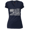 Image of American Plumber United States Flag Gift T-Shirt